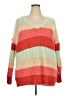Torrid Color Block Orange Pullover Sweater Size 3X Plus (3) - photo 1