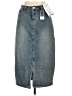 Assorted Brands Blue Denim Skirt Size XXL - photo 1