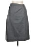 Valentino Roma Solid Gray Wool Skirt Size EU (IT) 46 / US 10 - photo 2