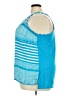 George Blue Sleeveless Blouse Size 3X - photo 5