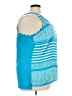 George Blue Sleeveless Blouse Size 3X - photo 4