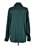 Shein 100% Polyester Green Teal Long Sleeve Blouse Size 4 - photo 2