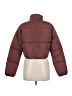 Miss Shop 100% Recycled Polyester Solid Brown Jacket Size 8 - photo 2