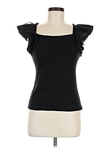 BCBGMAXAZRIA Short Sleeve Top (view 1)