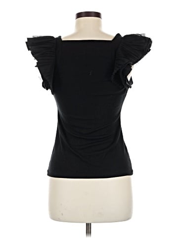 BCBGMAXAZRIA Short Sleeve Top (view 2)