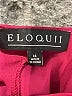 ELOQUII Burgundy Long Sleeve Blouse Size 14 Plus - photo 7