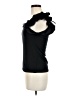 BCBGMAXAZRIA Black Short Sleeve Top Size M - photo 5