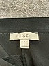 M&S Solid Black Dress Pants Size 8 - photo 4