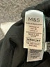 M&S Solid Black Dress Pants Size 8 - photo 5