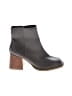 Cushionaire 100% Leather Gray Ankle Boots Size 6 - photo 1