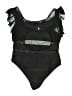 Unbranded Graphic Black One Piece Swimsuit Size 2X - photo 2
