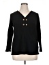 Perseption Concept Black Pullover Sweater Size 1X - photo 1