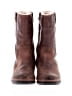 Ugg 100% Leather Brown Boots Size 8 - photo 2