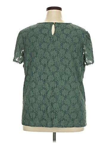 Liz Claiborne Short Sleeve Blouse (view 2)
