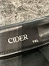Cider 100% Polyester Black Faux Leather Skirt Size 1X - photo 4