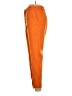 H&M 100% Polyester Solid Orange Casual Pants Size 10 - photo 5