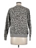 Old Navy Animal Print Gray Pullover Sweater Size M - photo 2