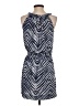 BCBGMAXAZRIA Chevron-herringbone Blue Casual Dress Size XS - photo 2