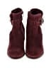 Diba 100% Leather Burgundy Ankle Boots Size 7 1/2 - photo 2