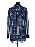 Adrienne Vittadini 100% Polyester Paisley Blue Long Sleeve Blouse Size M - photo 2