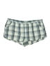 Aerie Plaid Blue Shorts Size 14 - photo 1