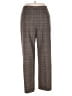 Perceptions Plaid Brown Casual Pants Size 16 - photo 2