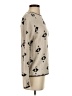 Nic + Zoe Houndstooth Tan Pullover Sweater Size S - photo 4