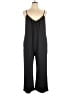 Ekouaer Solid Black Jumpsuit Size XXL - photo 1