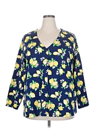 Quacker Factory 3/4 Sleeve Blouse (view 1)