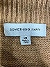 Something Navy Solid Brown Turtleneck Sweater Size XS - photo 7