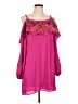 VAVA by Joy Han Pink 3/4 Sleeve Top Size L - photo 1