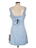 Lulus Solid Blue Casual Dress Size L - photo 2