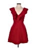 Lulus Red Cocktail Dress Size M - photo 1