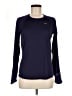 Nike 100% Polyester Blue Long Sleeve T-Shirt Size M (estimated) - photo 1