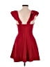 Lulus Red Cocktail Dress Size M - photo 2