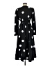 Shein Polka Dots Black Casual Dress Size 6 - photo 2