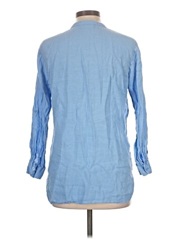Zara 3/4 Sleeve Button-Down Shirt (view 2)