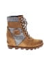 Sorel Brown Wedges Size 7 1/2 - photo 1
