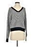 ABLE 100% Cotton Stripes Gray Pullover Sweater Size S - photo 1