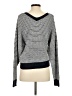 ABLE 100% Cotton Stripes Gray Pullover Sweater Size S - photo 2