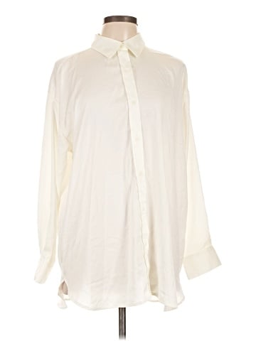 Banana Republic Factory Store Long Sleeve Blouse (view 1)