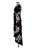 Express 100% Polyester Floral Black Casual Dress Size M - photo 5