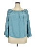 Unbranded Teal 3/4 Sleeve Blouse Size XXL - photo 1
