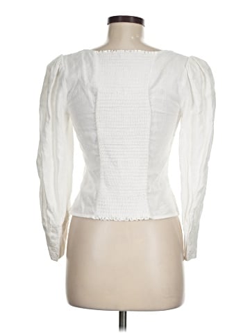 Reformation 3/4 Sleeve Blouse (view 2)