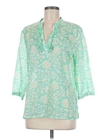 Talbots 3/4 Sleeve Blouse (view 1)