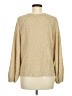Blu Pepper Polka Dots Tan Pullover Sweater Size M - photo 2