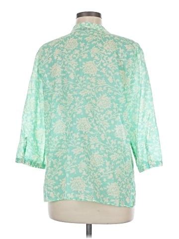 Talbots 3/4 Sleeve Blouse (view 2)