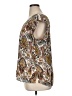 DR2 Brown Short Sleeve Blouse Size XL - photo 5