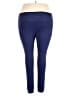 Just Strong Solid Blue Active Pants Size 3X - photo 2