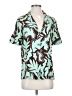 Minkpink Teal Short Sleeve Blouse Size S - photo 1